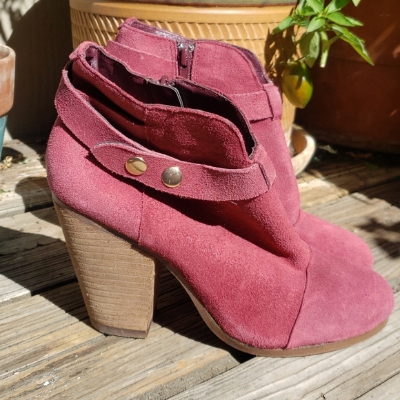 STEVE MADDEN Arieel Boot Luxe 7 burgundy - Picture 4 of 11
